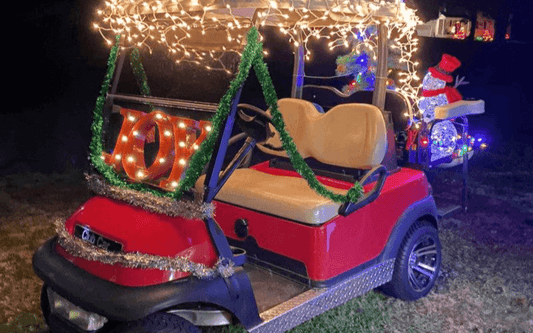 Christmas Lights for Golf Cart: 4 Types of Lights Introduced