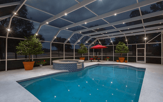[2023] Unique Pool Cage and Lanai Lighting Ideas You Can't Miss Out