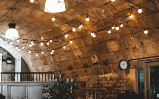 How to Hang Outdoor String Lights on Concrete