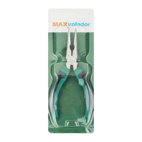 The best selling item MAXVOLADOR Premium 6” Needle Nose Pliers, Paper Clamp Precision, Heavy-Duty CRV Steel, Large Soft Grip with Wire Cutter, Long Nose Cutting Pliers