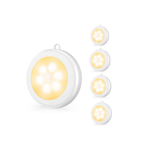 Mlambert 4 Pack Motion Sensor LED Night Light