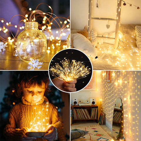 Mlambert 3 Pack 33 FT Fairy String Lights