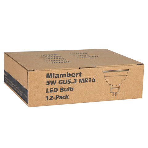 Mlambert 4 Pack Motion Sensor MR16 LED Night Light