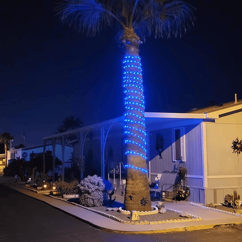 MAXvolador LED Palm Tree Lights with 300 LEDs