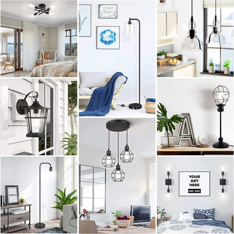 MAXvolador Dimmable Vintage LED Edison Bulb 60W Equivalent, 6W 800Lumens Edison Light Bulbs 4000K Neutral White, ST58 Antique LED Filament Bulb CRI 85+, E26 Medium Base, Clear Glass, Pack of 12，for livingroom bedroom