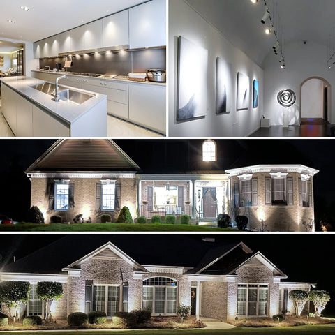 Mlambert 4 Pack Motion Sensor MR16 LED Night Light