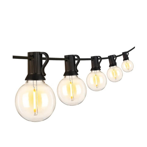 MAXvolador 50FT Connectable & Dimmable Outdoor Bistro Lights